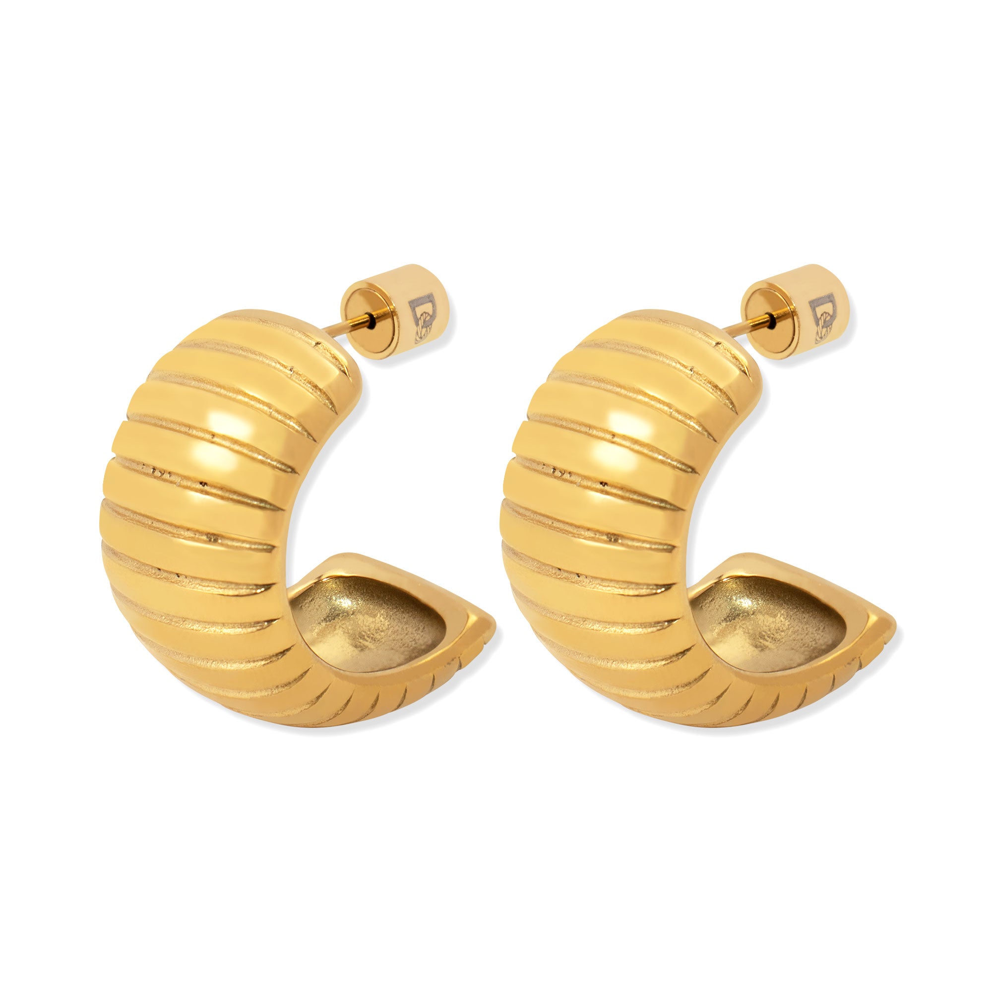 Soniella Earrings Gold - David Omo