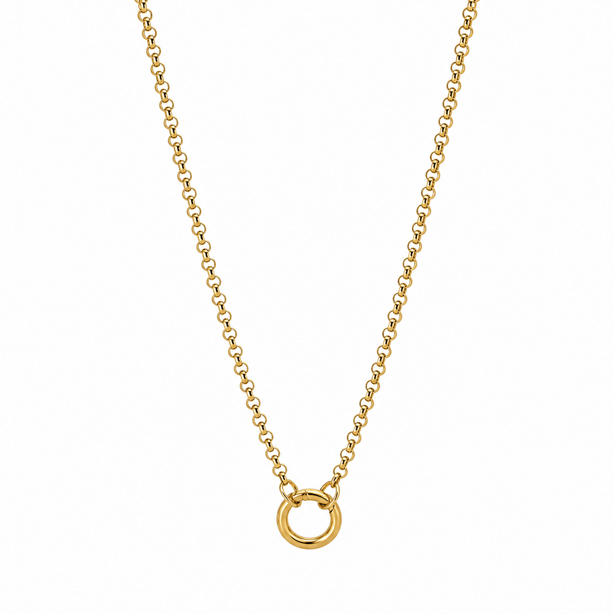Rosa Ring Clasp Necklace - David Omo