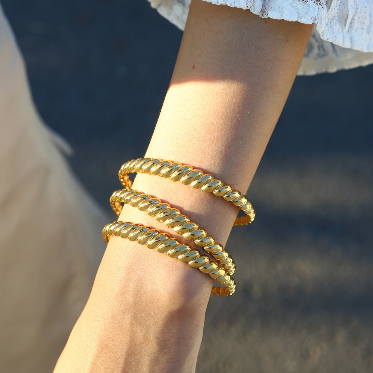 Rihanna Cuff Bangle - David Omo