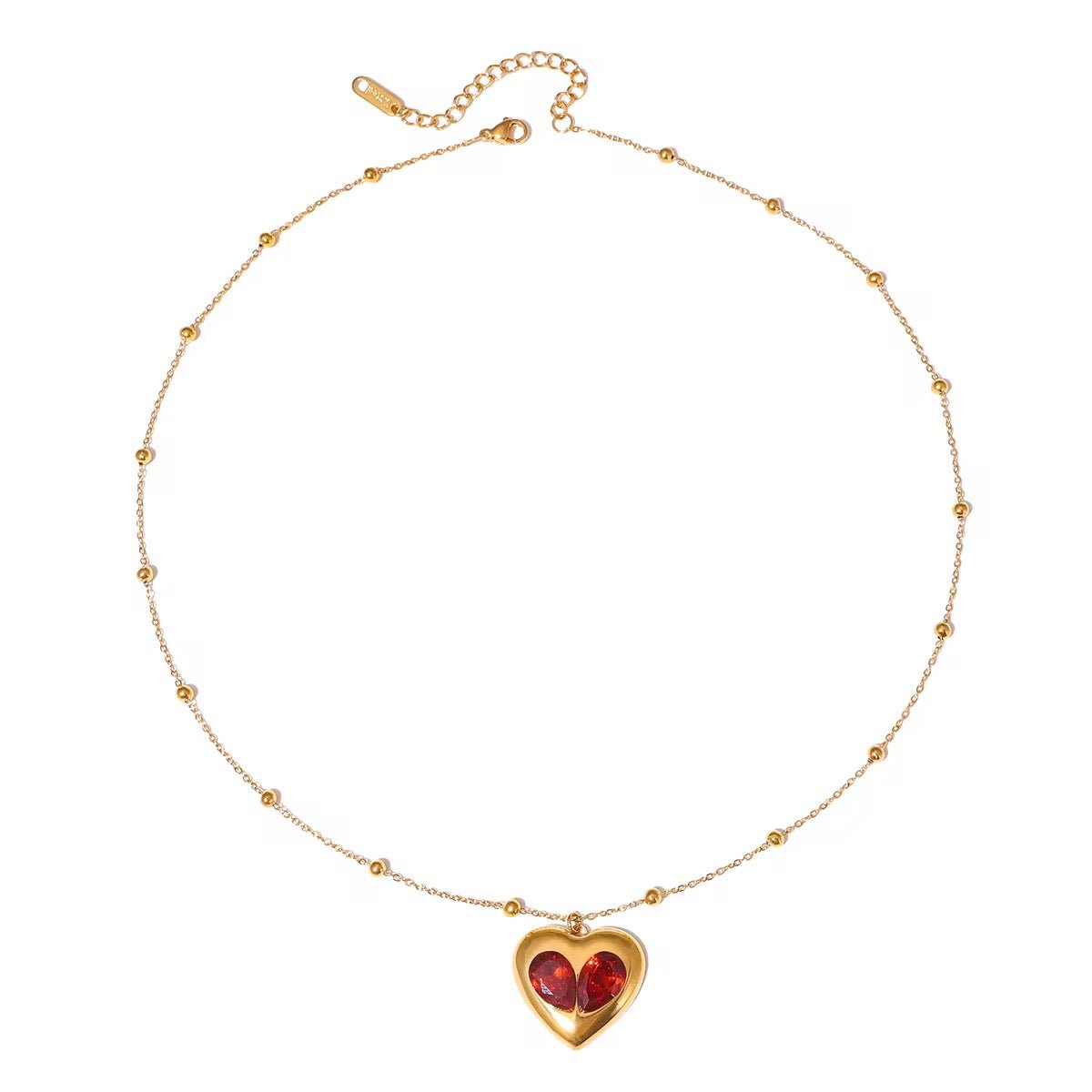 Shakira Heart Pendant Necklace - David Omo
