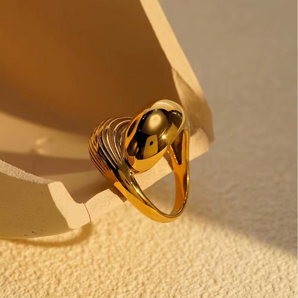 Delila Gold Ring - David Omo