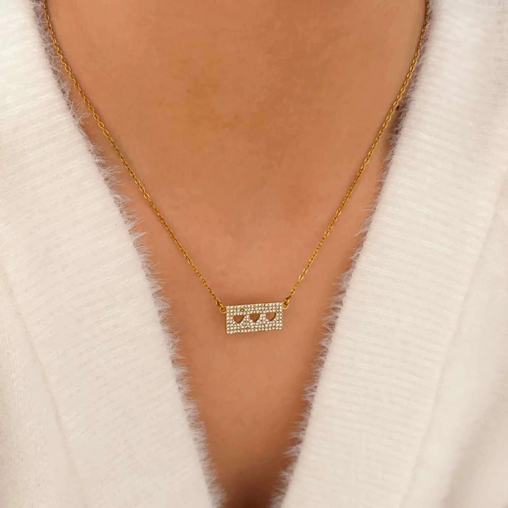 Love is the way Gold Necklace - David Omo