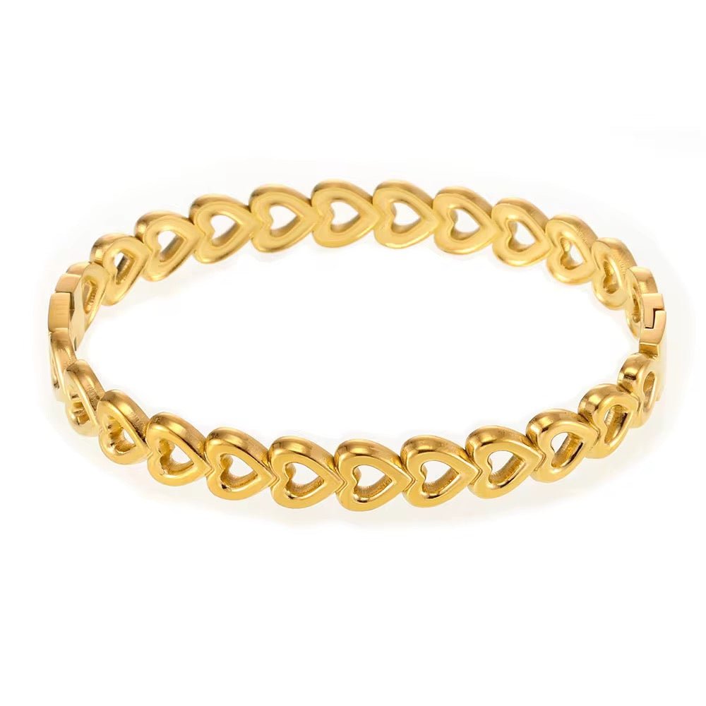 Tanja Gold Bangle - David Omo