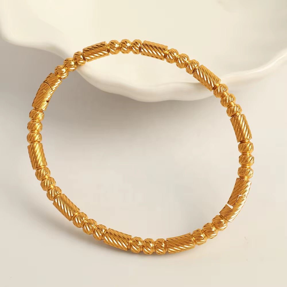 Maria Gold Bangle - David Omo