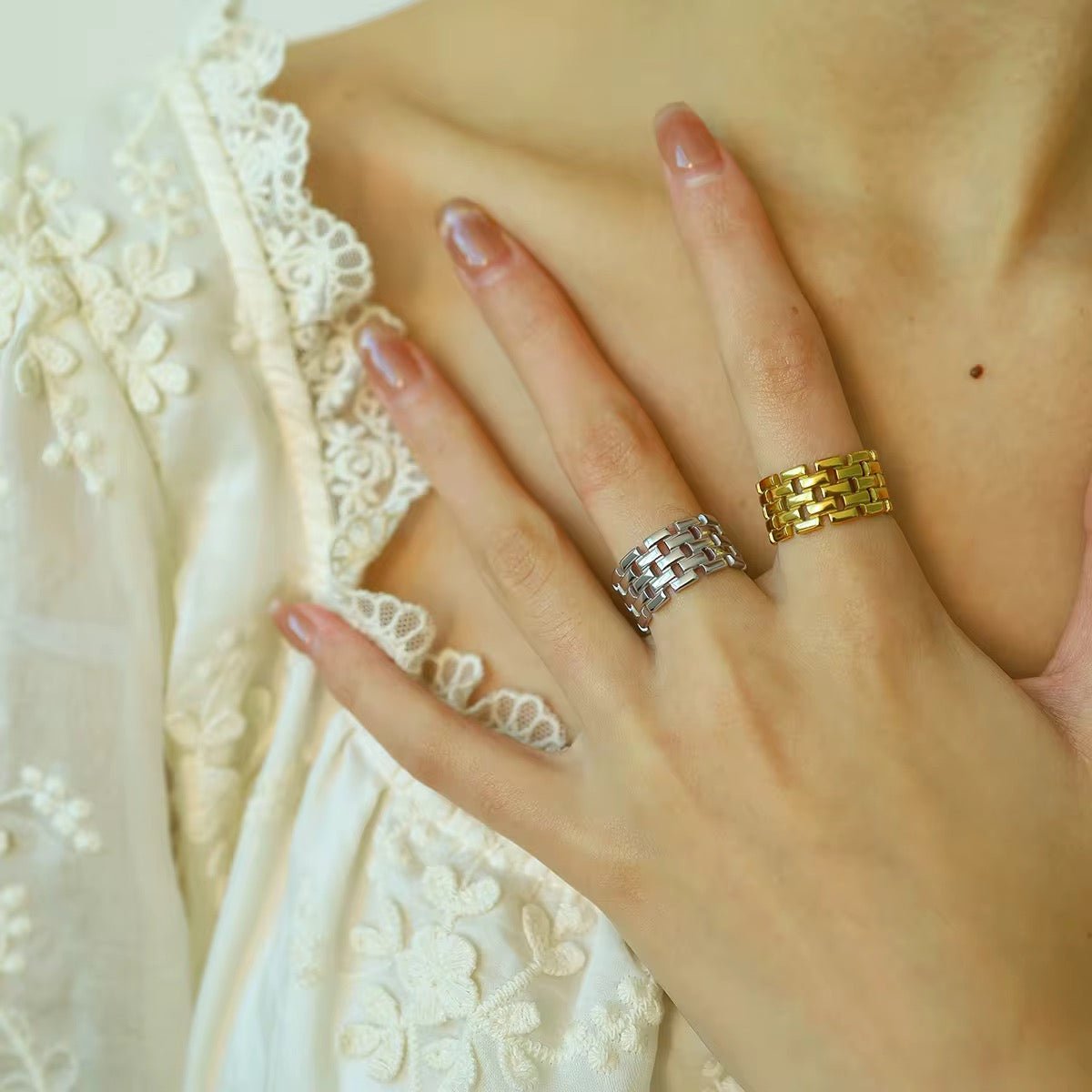 Madrid Ring Silver - David Omo